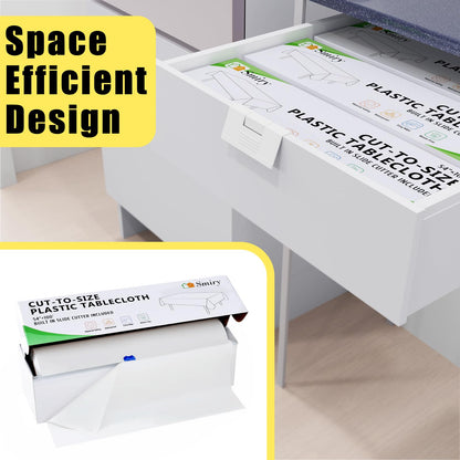 54 Inch Disposable Table Cover Roll by Smiry