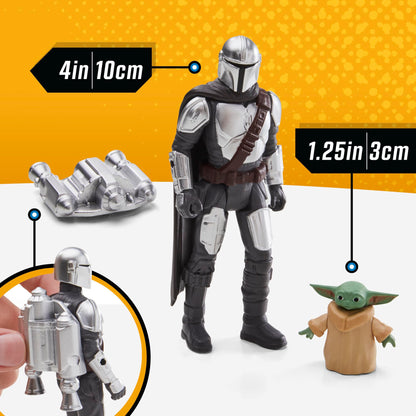 STAR WARS Mandalorian N-1 Starfighter Action Figures