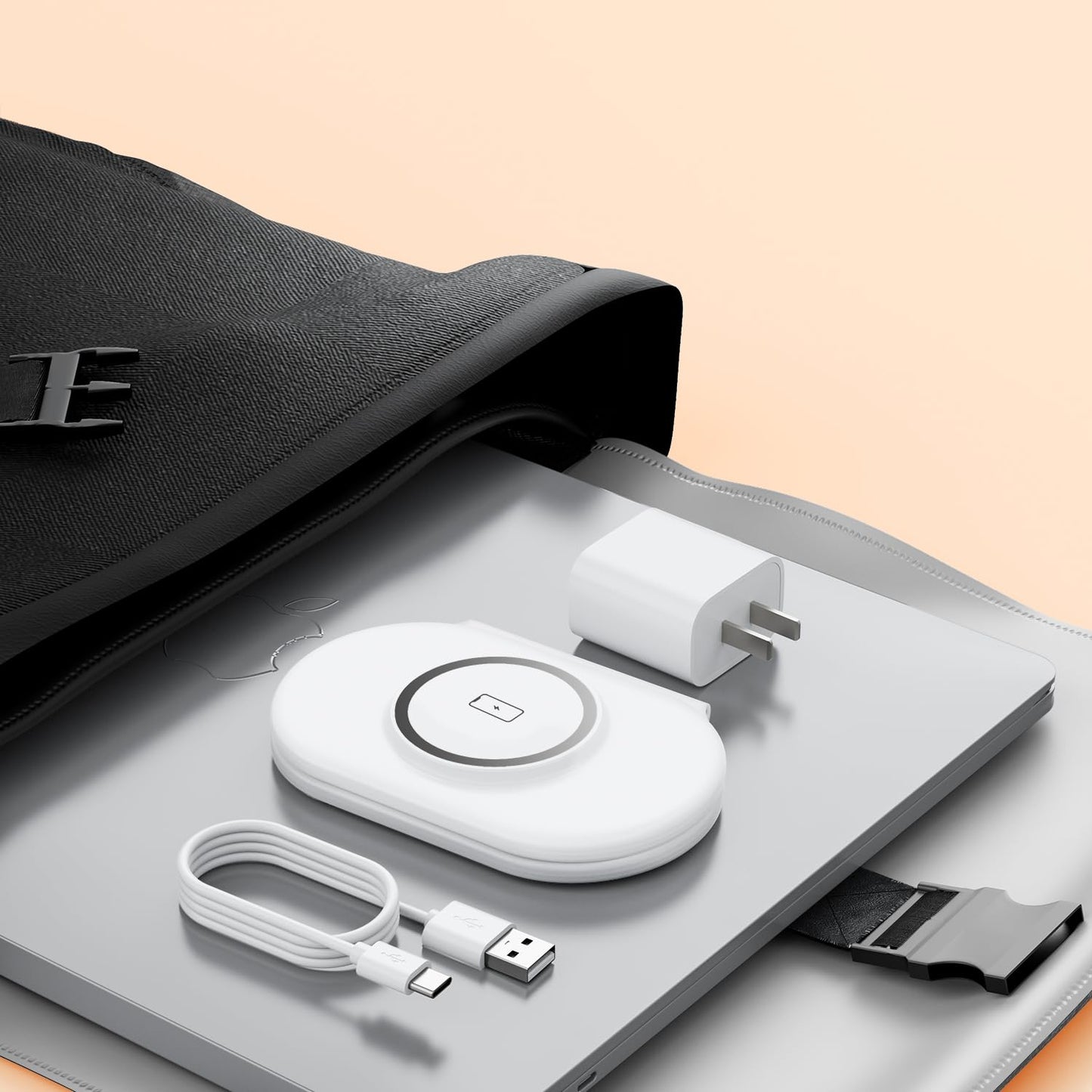 3-in-1 Magnetic Wireless Charger for iPhone & Watch