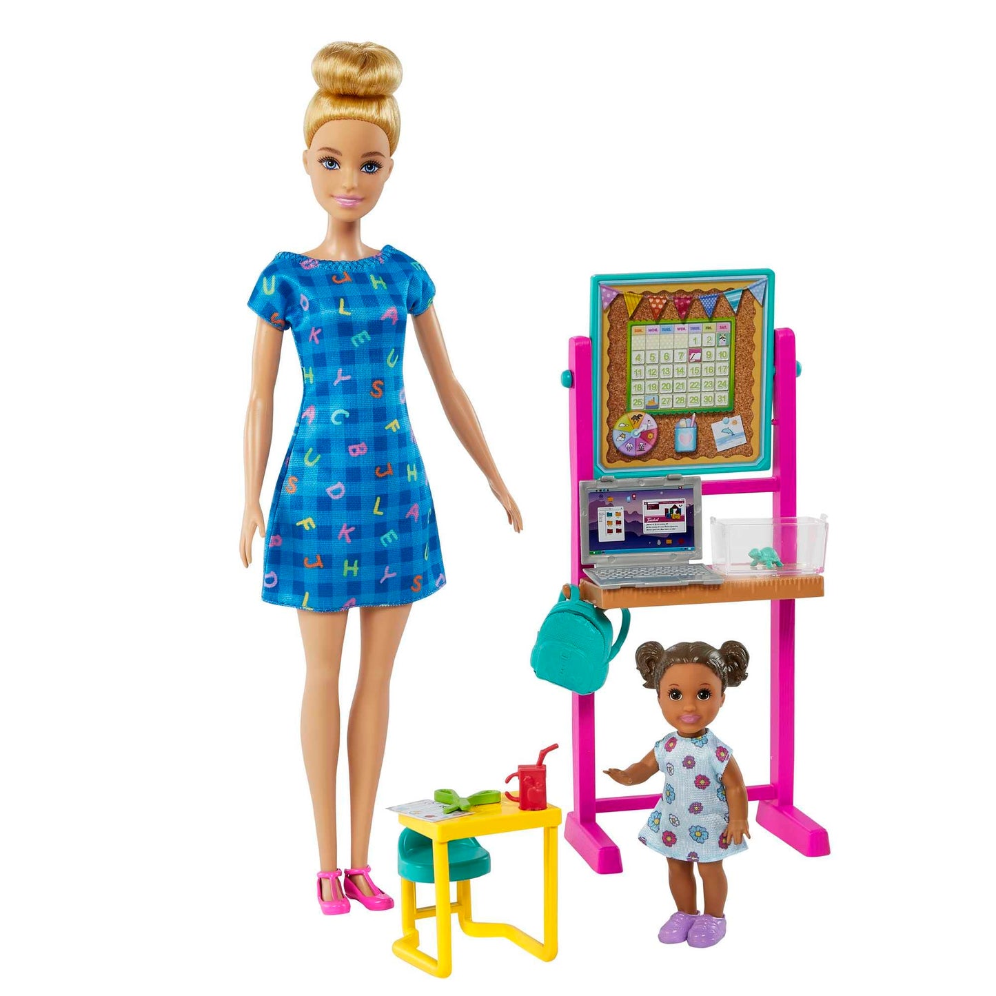 Barbie School Teacher Playset with Student Doll