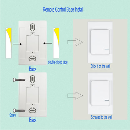 Remote Control Outlet Plug by GMEFU, 1250W