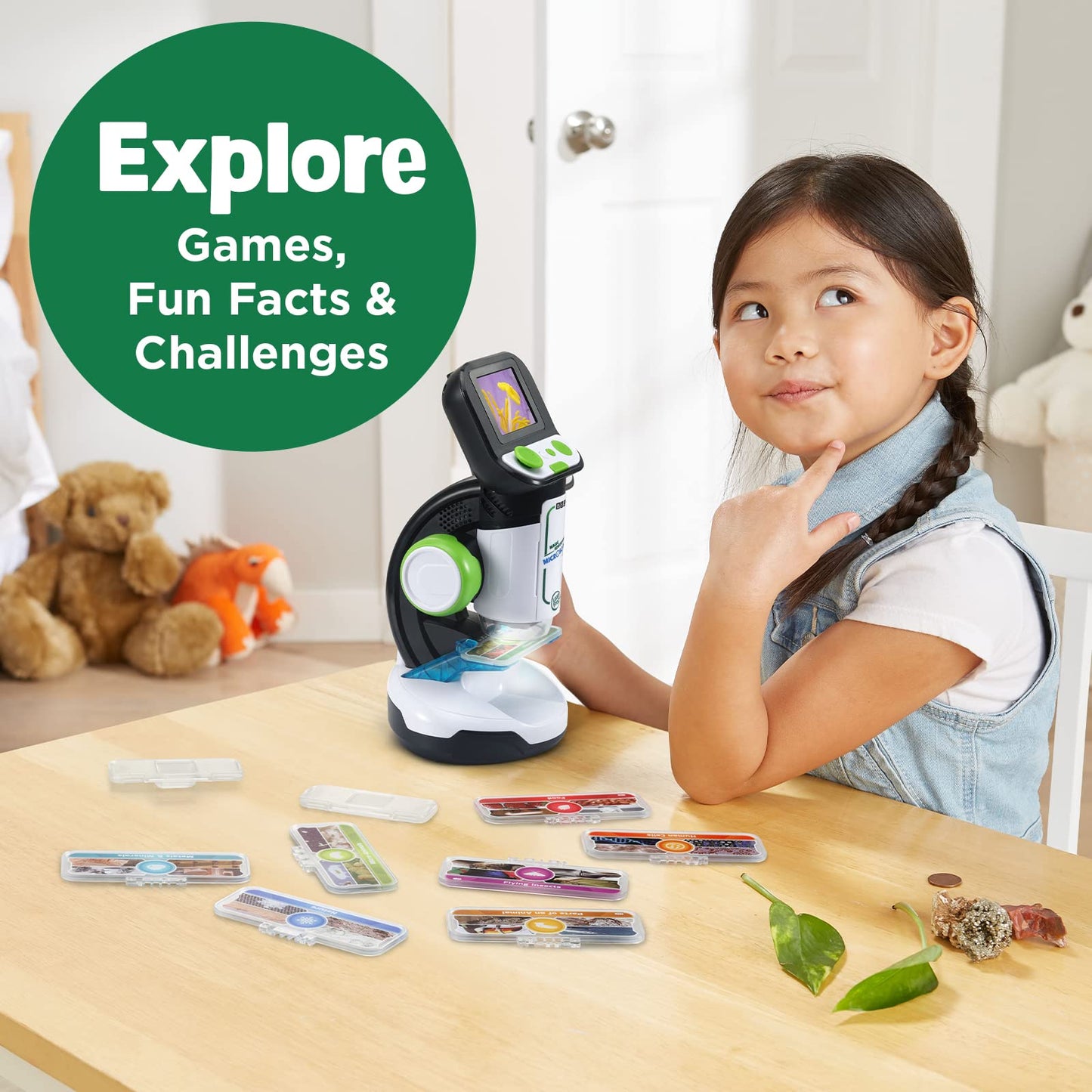 LeapFrog Magic Adventures Microscope for Kids