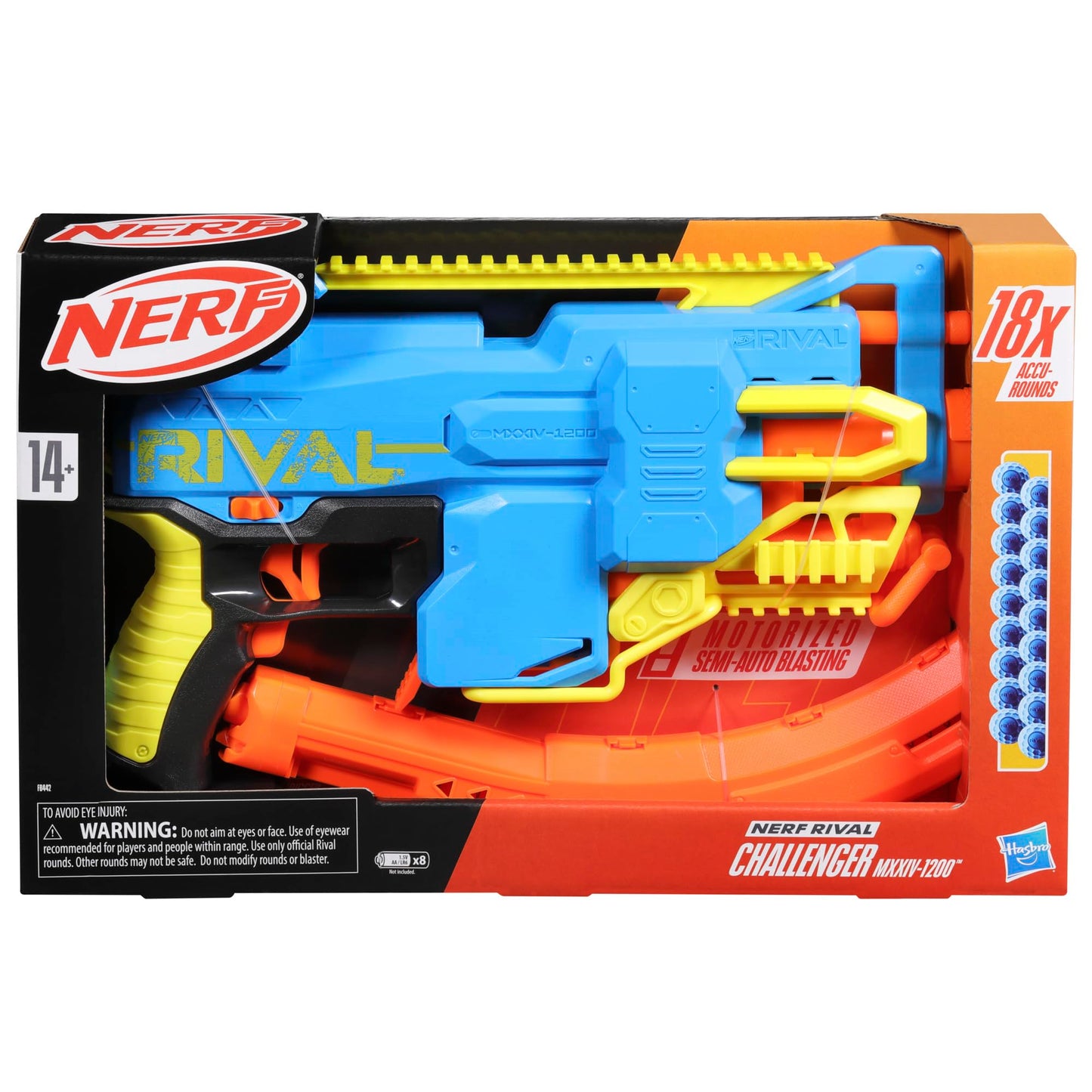 Nerf Rival MXXIV-1200 Motorized Blaster with Ammo