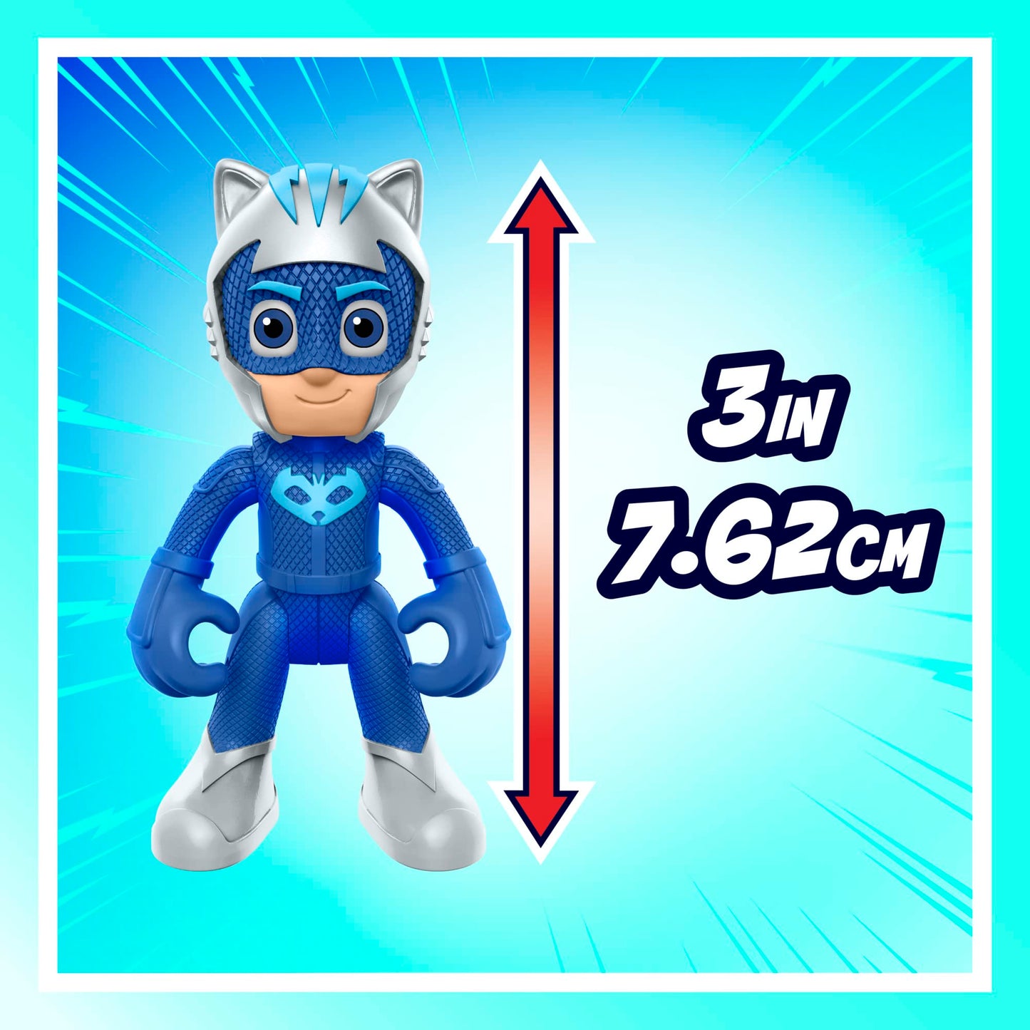 PJ Masks Power Heroes Playset with Car