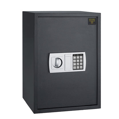 Compact Steel Safe Box for Money and Jewelry