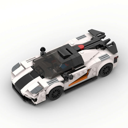 Sports Race Car MOC Building Blocks,City Vehicle Car Toy Building Sets,City Racing Cars DIY Building Bricks for Kids and Adults-344PCS