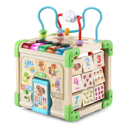 LeapFrog Wooden Activity Cube for Kids