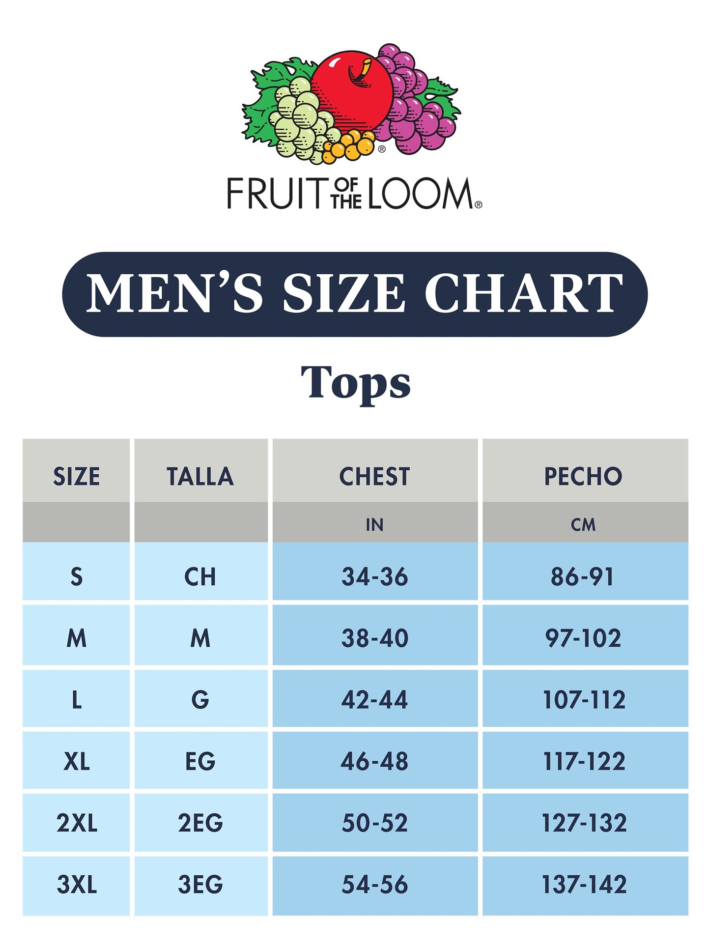 Fruit of the Loom Men's Crew T-Shirt Pack of 6