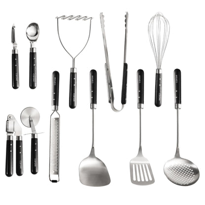 11-Piece CAROTE Stainless Steel Cooking Utensils Set