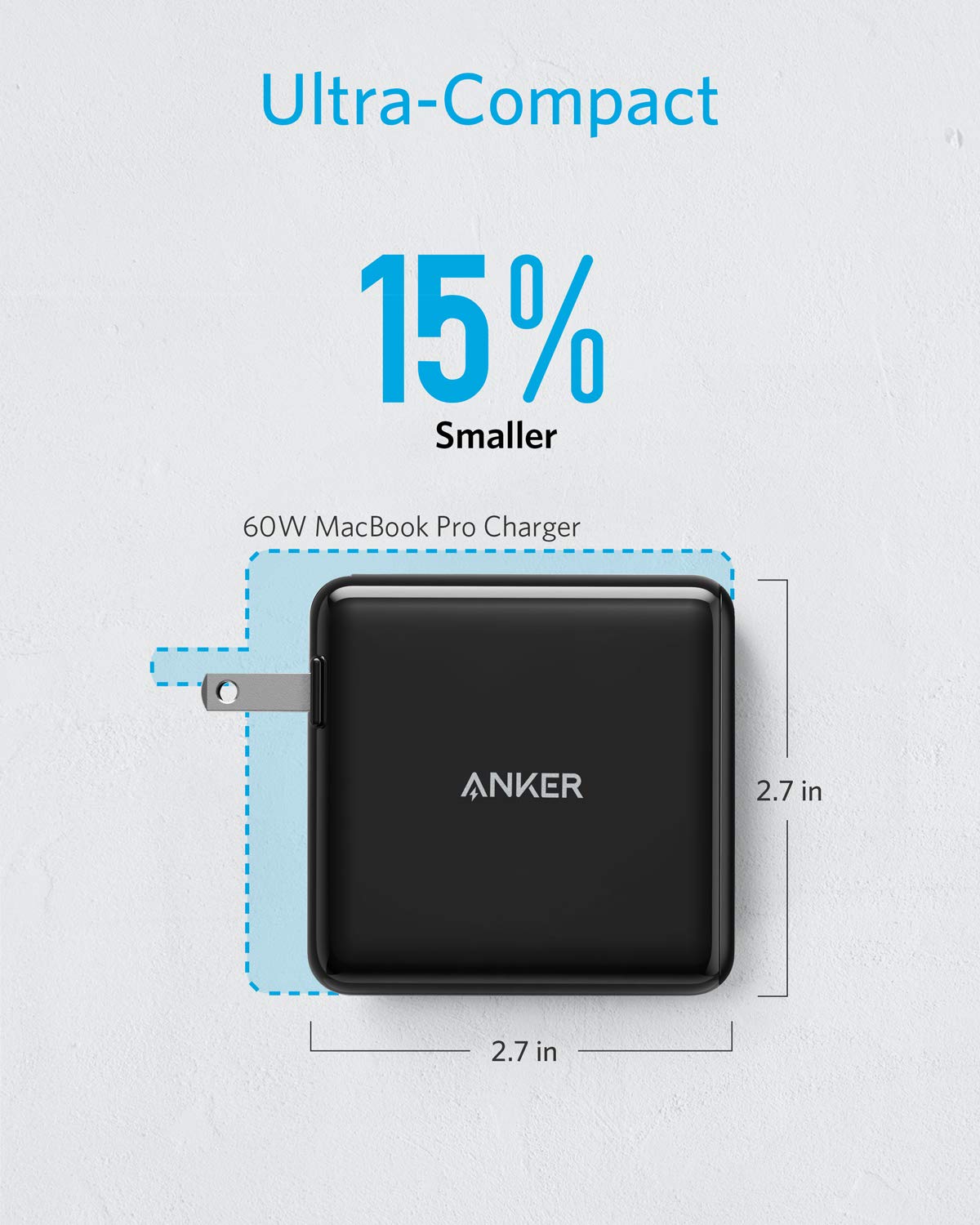 Anker 60W Dual USB-C Wall Charger