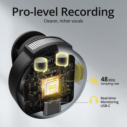 Wireless Lavalier Microphone for Video Recording