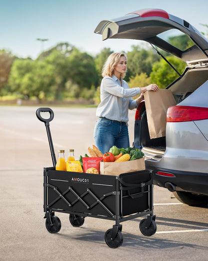 Foldable Wagon Cart by AMADA HOMEFURNISHING