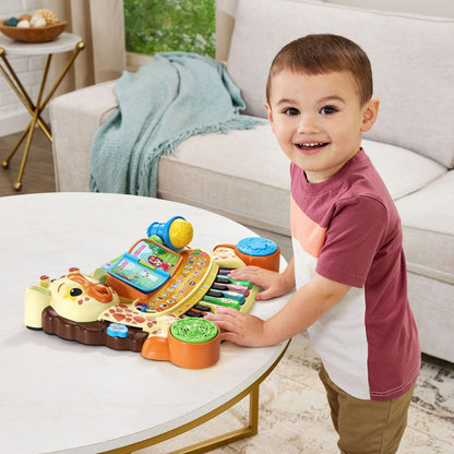 VTech Zoo Jamz Giraffe Piano Toy for Kids
