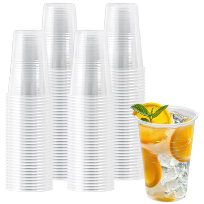 200 Pack Disposable Plastic Drinking Cups