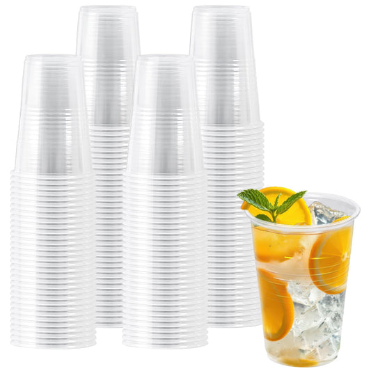 200 Pack Disposable Plastic Drinking Cups