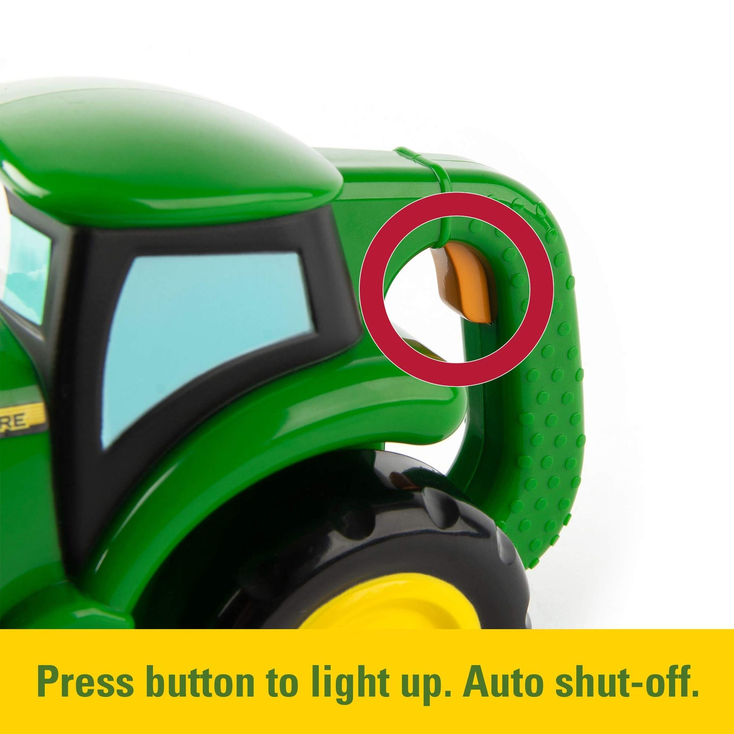 John Deere Johnny Tractor Toy with Flashlight