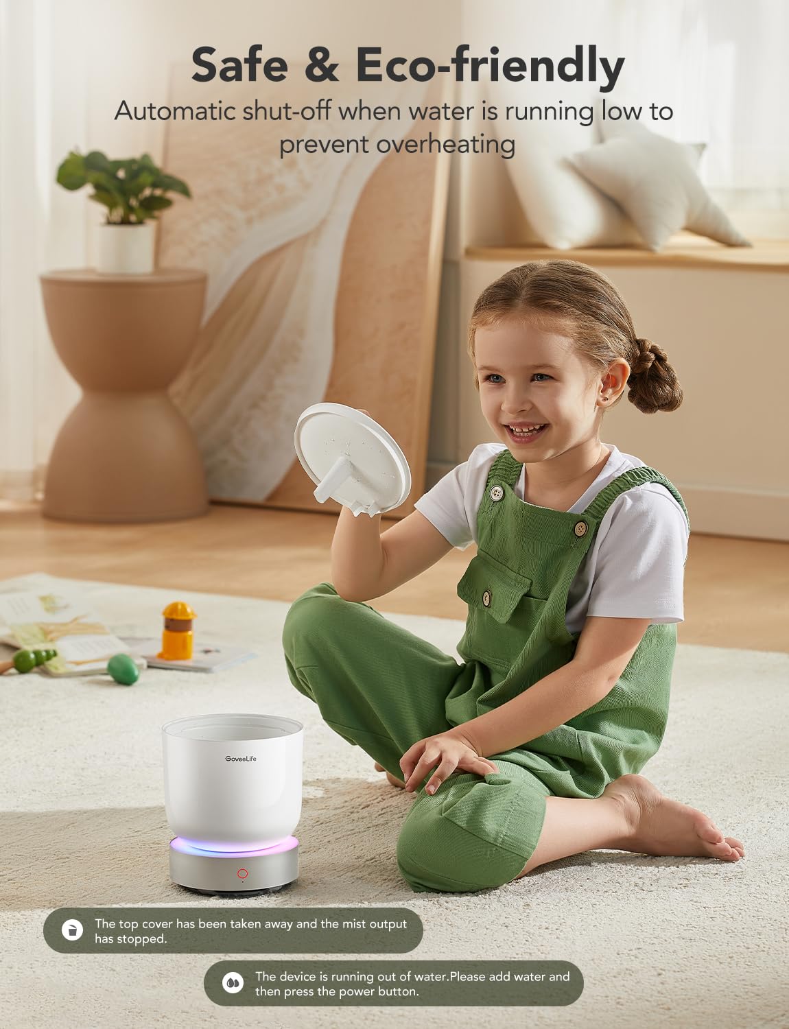 GoveeLife Smart Essential Oil Diffuser with Alexa