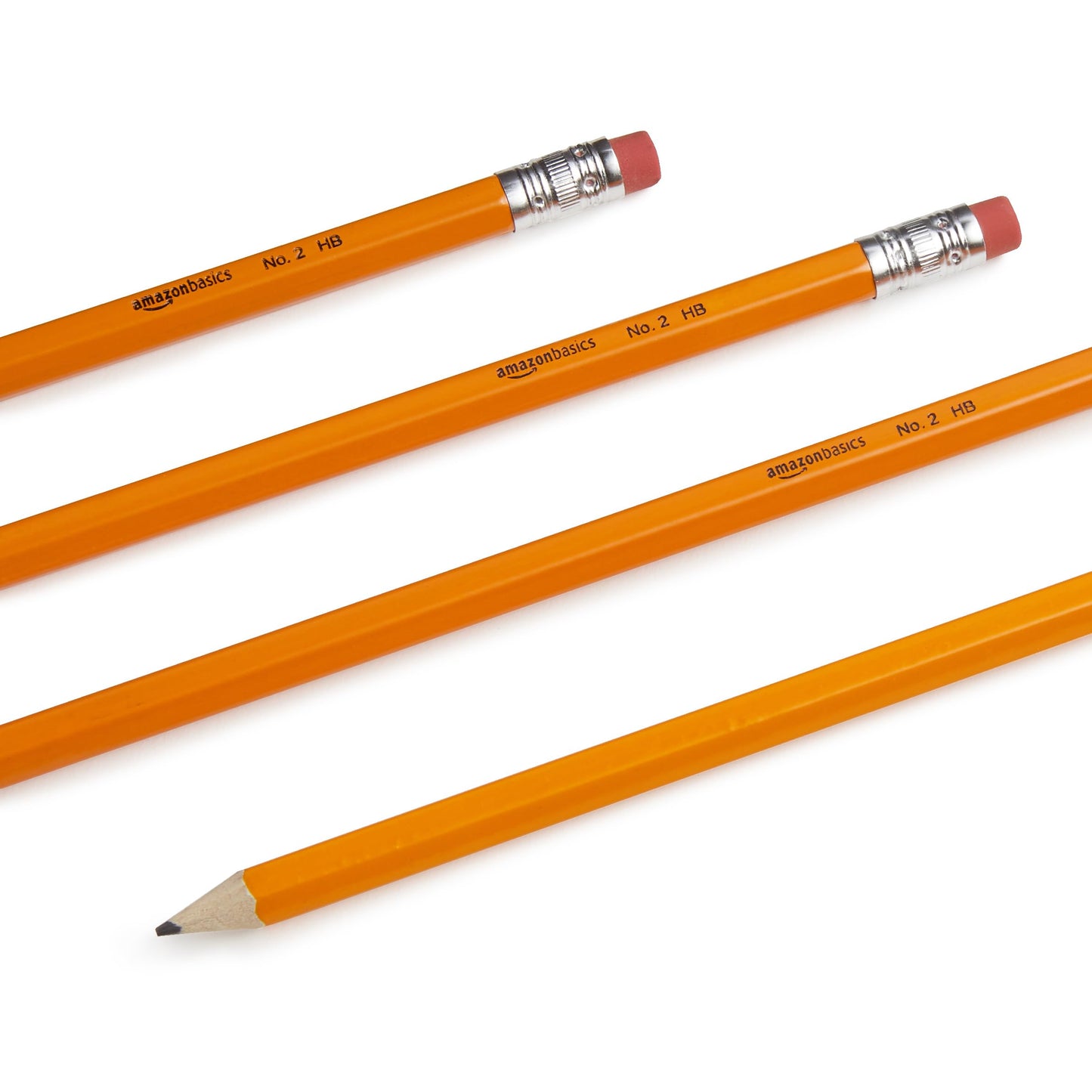 Amazon Basics Pre-Sharpened #2 Pencils, 150 Count