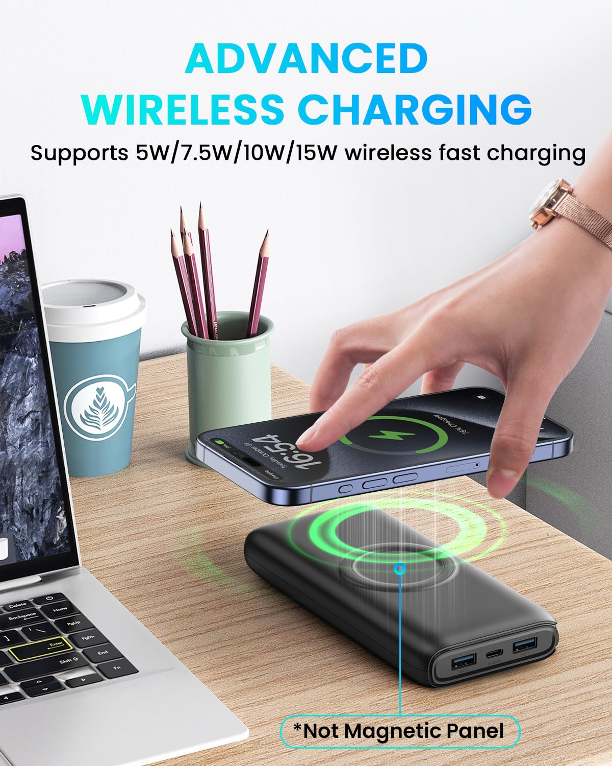 CONXWAN 27000mAh Portable Charger with Fast Charging