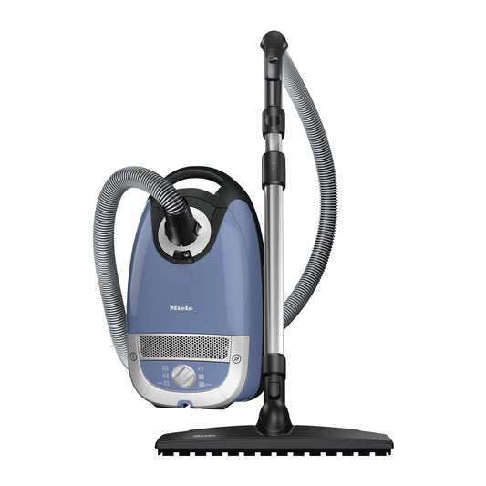 Miele Complete C2 Hardfloor Bagged Canister Vacuum Cleaner with High Suction Power, Designed for Special Care of Hard Floors and Low-Pile Carpet, in Tech Blue