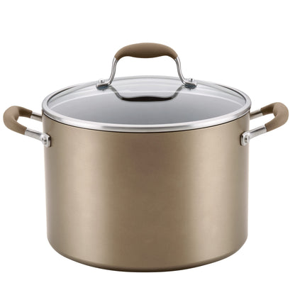 Anolon 10-Quart Nonstick Stock Pot in Bronze