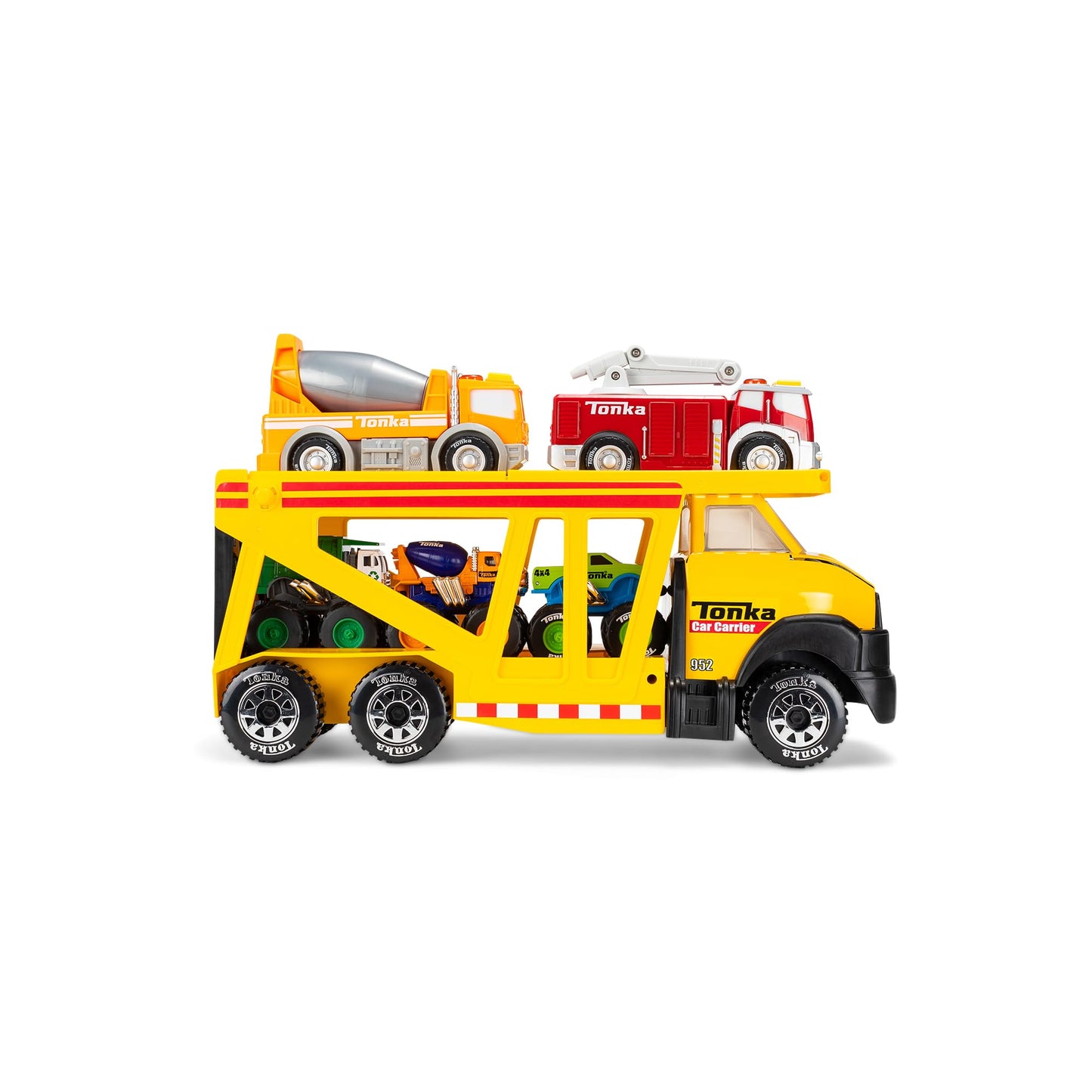 Tonka Steel Classic Car Carrier Truck for Kids