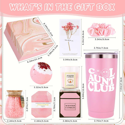 Spa Gift Basket for Favorite Auntie Birthday