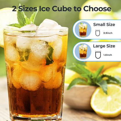 ZAFRO Self-Cleaning Countertop Ice Maker Machine