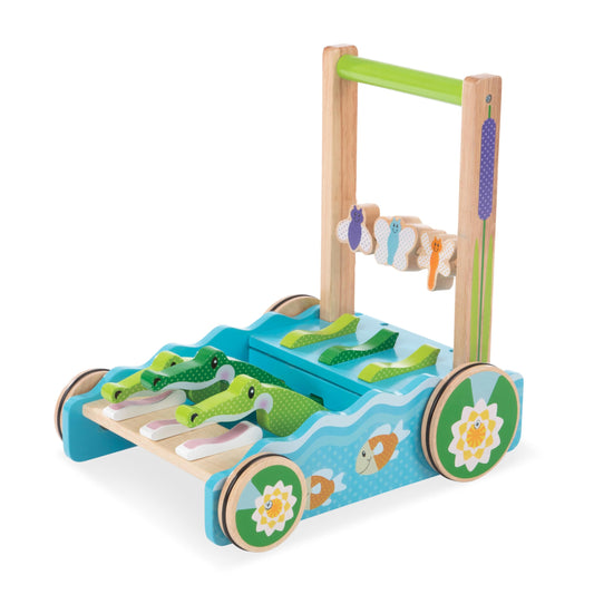 Melissa & Doug Wooden Push Toy for Toddlers