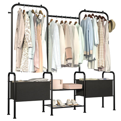 Heavy Duty Garment Rack Organizer for Clothes