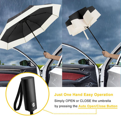 LEAGERA Compact Travel Umbrella for Women