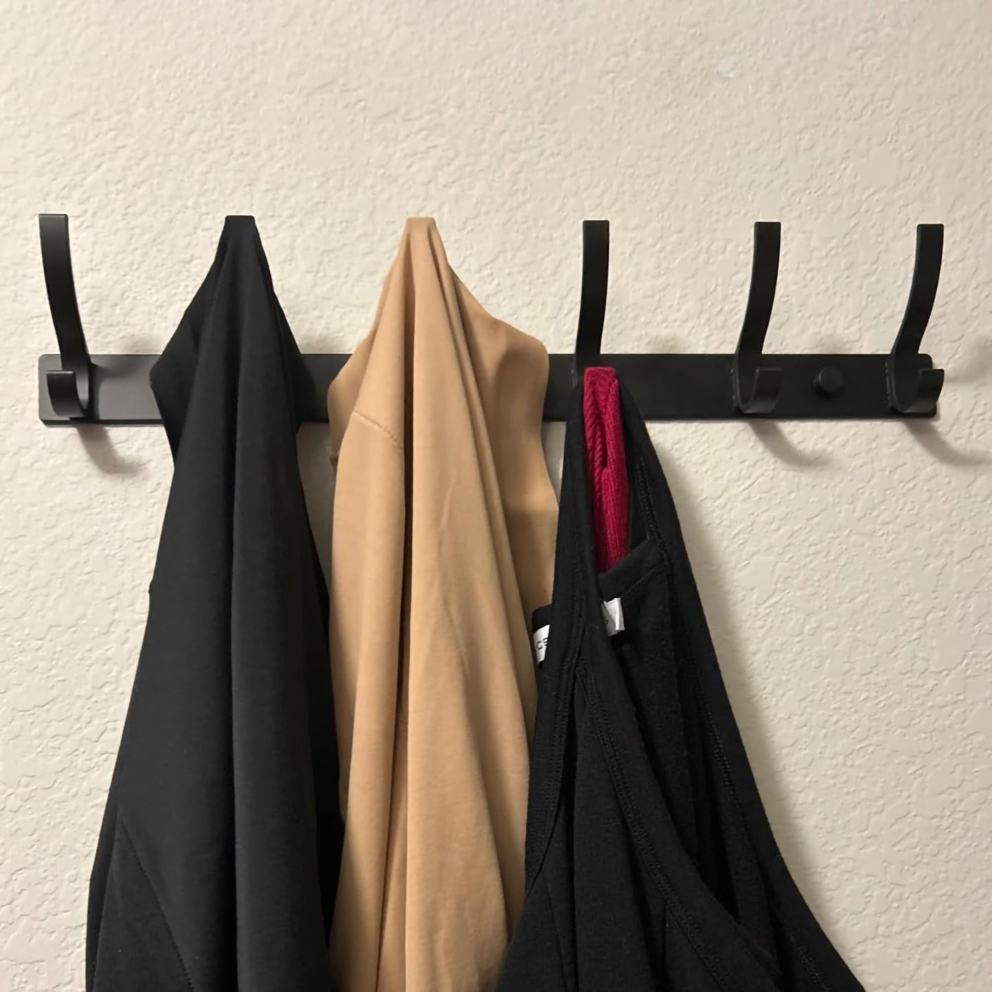 Wall Mount Coat Rack with Hooks by Lofekea