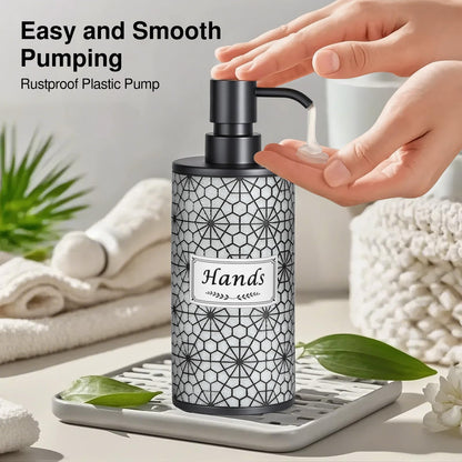 Shinowa 2-Pack Resin Soap Dispenser Set