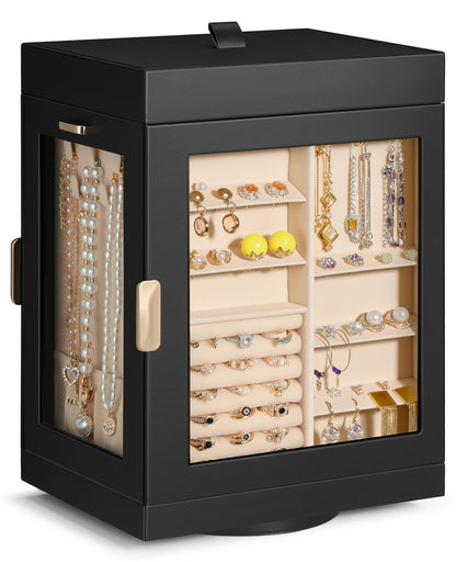 Rotating Jewelry Organizer for Women by TidyStash