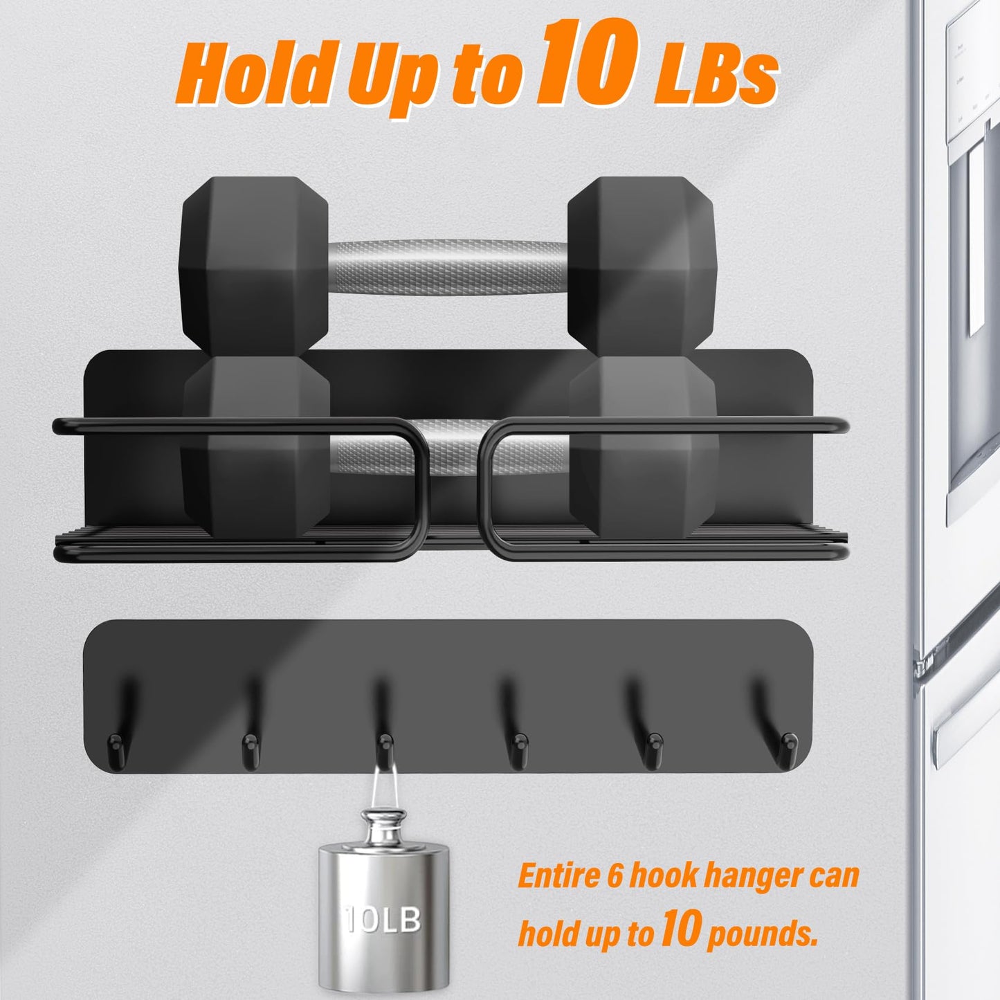 Magnetic Spice Rack Organizer for Refrigerator