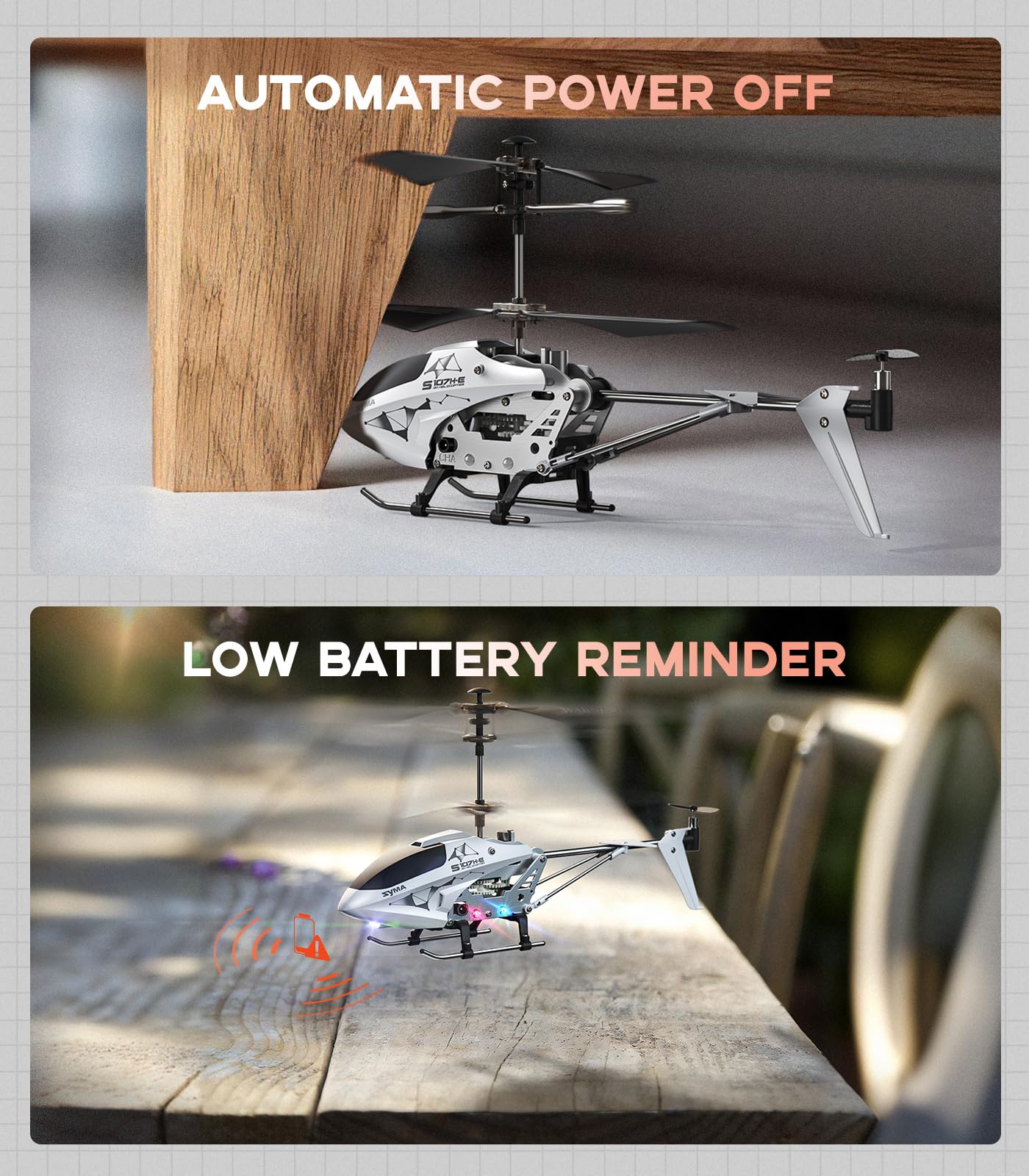 SYMA RC Helicopter with Altitude Hold & Gyro