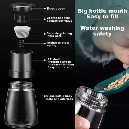 Salt and Pepper Grinder Set by ANDONG