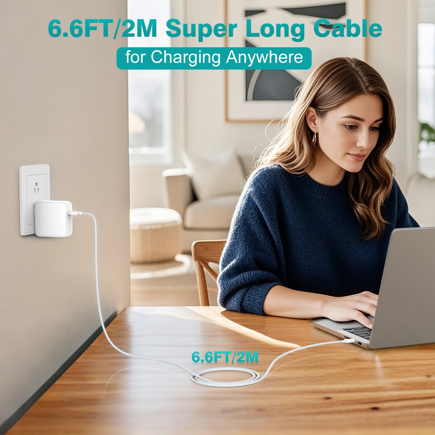 100W USB-C Power Adapter for MacBook Pro/Air