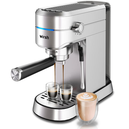 Espresso Machine 20 Bar with Removable Tank