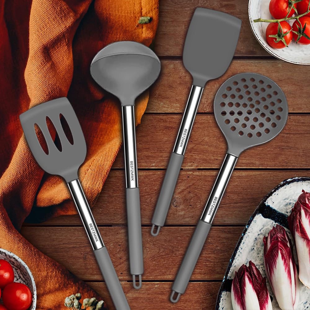 32pcs Non-Stick Silicone Kitchen Utensil Set