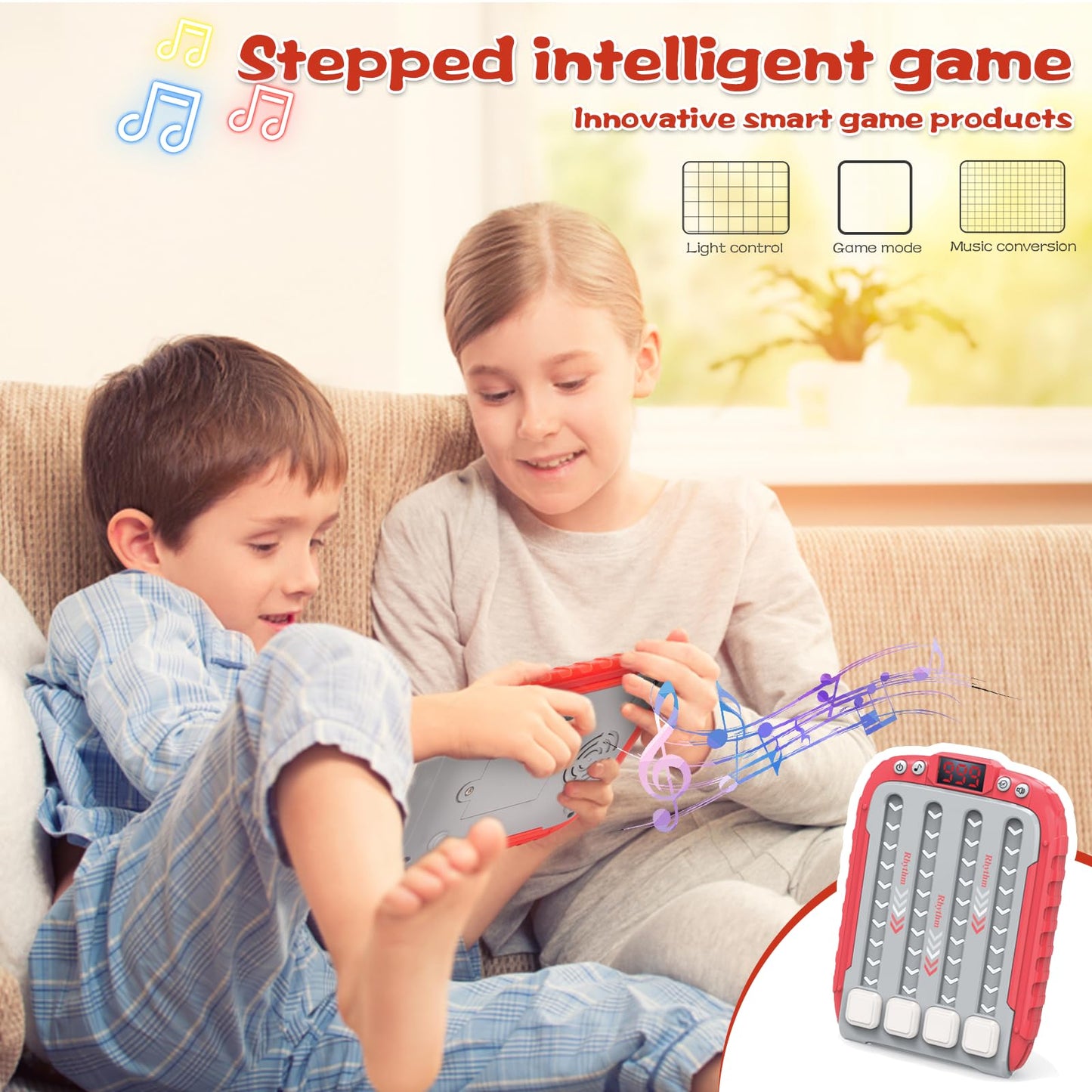 Rhythm Game Machine with Music & Light