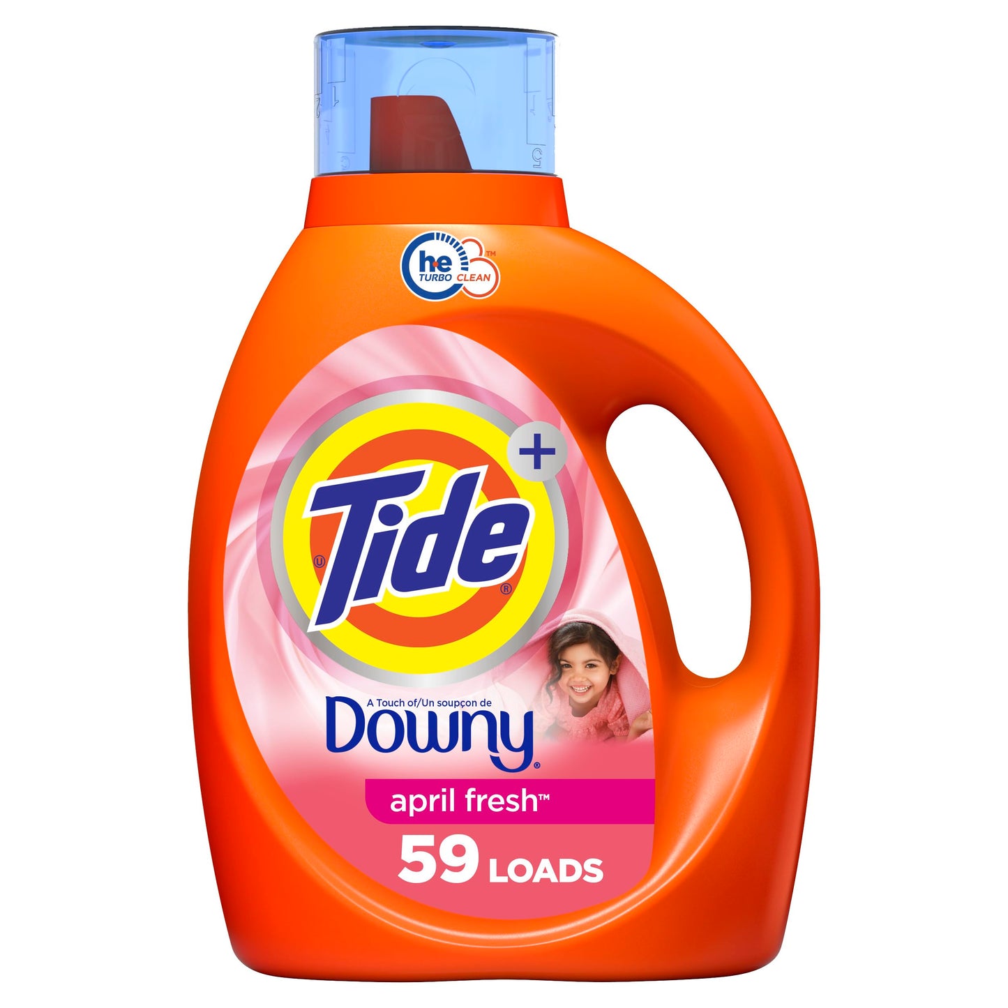 Tide Liquid Laundry Detergent, April Fresh, 84 fl oz