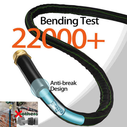 75 ft Flexible Garden Hose with Brass Connector