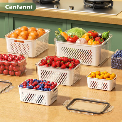 Airtight Fruit Storage Containers for Freshness