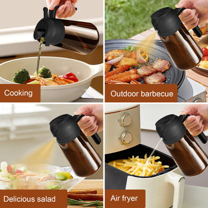 16oz Oil Sprayer Dispenser by YARRAMATE