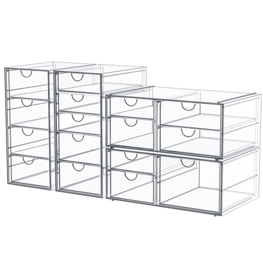 Makeup Organizer with 16 Drawers for Accessories