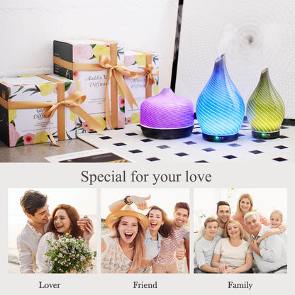 Porseme Color Changing Essential Oil Diffuser
