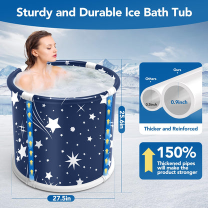 Portable Cold Plunge Tub for Recovery Therapy
