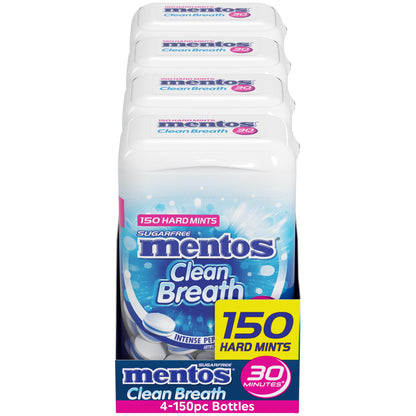 Mentos Sugarfree Hard Mints, Intense Peppermint