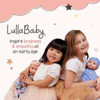 LullaBaby 14-Inch Realistic Baby Boy Doll Set